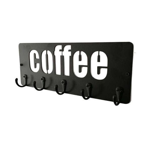 hooks & rails metal coffee mug holder shaped hook rack 5/6 storage organizer wall-mounted hanging keys towels hanger
hooks & rails metal coffee mug holder shaped hook rack 5/6 storage organizer wall-mounted hanging keys towels hanger