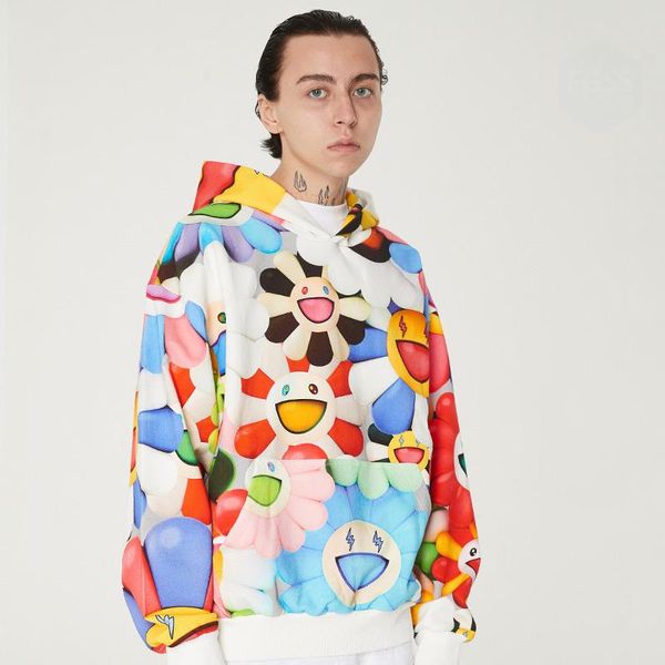 men's hoodies & sweatshirts fashion autumn and winter sunflower plant full all over print hoodie for men women casual, Black
men's hoodies & sweatshirts fashion autumn and winter sunflower plant full all over print hoodie for men women casual, Black
