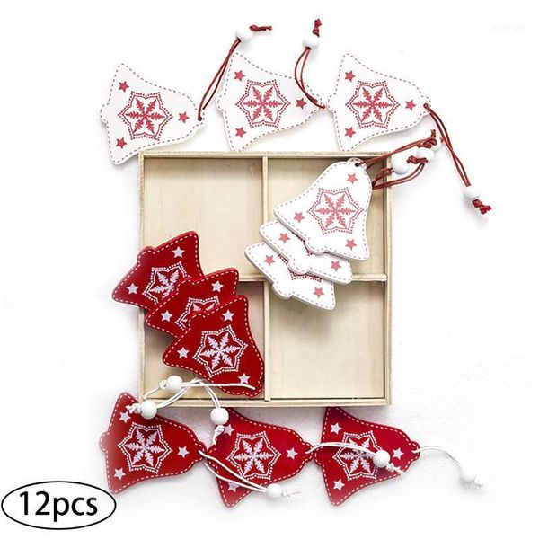 christmas decorations 12pcs tree hanging wooden pendant bells home festival party ornaments and as shown1
christmas decorations 12pcs tree hanging wooden pendant bells home festival party ornaments and as shown1