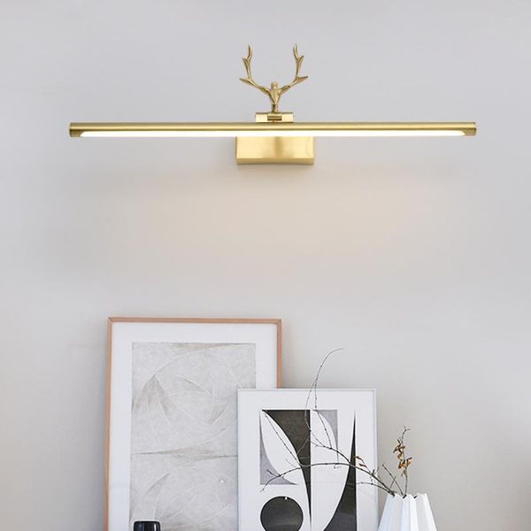 nordic led mirror headlights h65 brass bedroom dressing table l bathroom bathroom toilet waterproof mirror cabinet light
nordic led mirror headlights h65 brass bedroom dressing table l bathroom bathroom toilet waterproof mirror cabinet light
