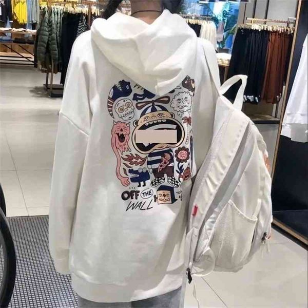 1graffiti women's fashion good-looking sweater new 2021 korean versatile loose foreign style, Black
1graffiti women's fashion good-looking sweater new 2021 korean versatile loose foreign style, Black