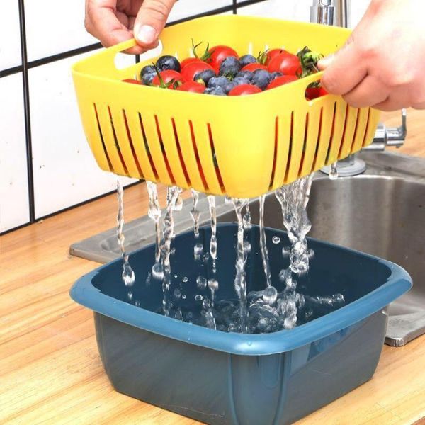 storage bottles & jars double layer drain basket vegetable fruit washing kitchen strainer drainage lid n58c
storage bottles & jars double layer drain basket vegetable fruit washing kitchen strainer drainage lid n58c