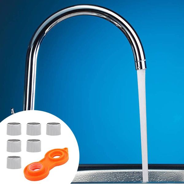 other faucets, showers & accs 7pcs 22mm nozzle filter sprayer head water saving taps with wrench
other faucets, showers & accs 7pcs 22mm nozzle filter sprayer head water saving taps with wrench