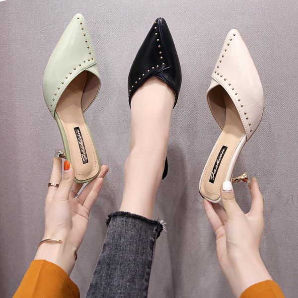 slippers pointed toe shoes woman 2021 soft low luxury slides pantofle shale female beach heeled mules comfort designer cover, Black
slippers pointed toe shoes woman 2021 soft low luxury slides pantofle shale female beach heeled mules comfort designer cover, Black
