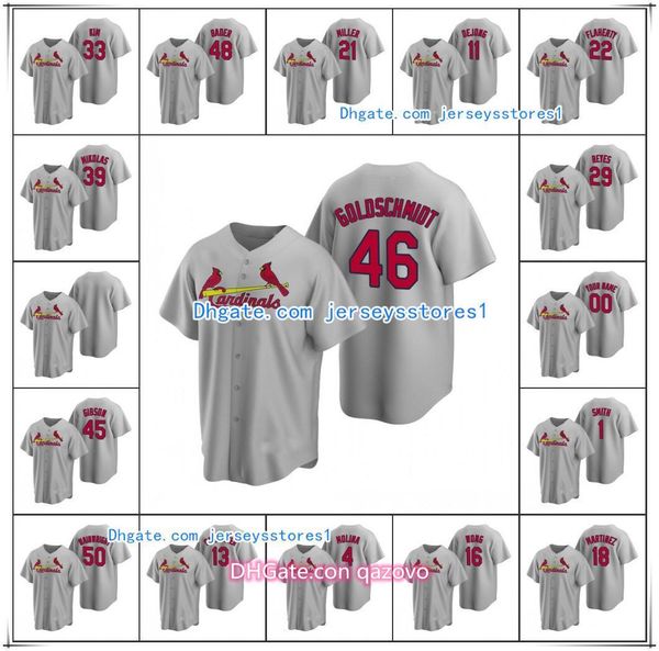 st. louis cardinals men 16 kolten wong 46 paul goldschmidt 4 yadier molina women kid gray replica road baseball jerseys, Blue;black
st. louis cardinals men 16 kolten wong 46 paul goldschmidt 4 yadier molina women kid gray replica road baseball jerseys, Blue;black