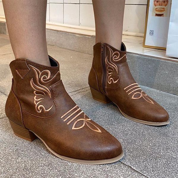 boots women ankle shoes ladies pu leather mid heel 2021 female autumn fashion plus size, Black
boots women ankle shoes ladies pu leather mid heel 2021 female autumn fashion plus size, Black