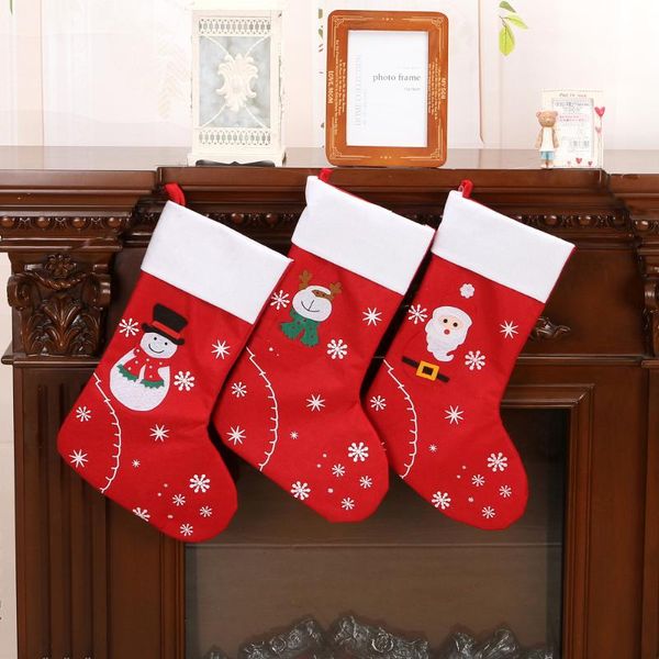 christmas decorations 2021 non-woven gift stocking bag decorated santa claus snowman elk home decoration
christmas decorations 2021 non-woven gift stocking bag decorated santa claus snowman elk home decoration