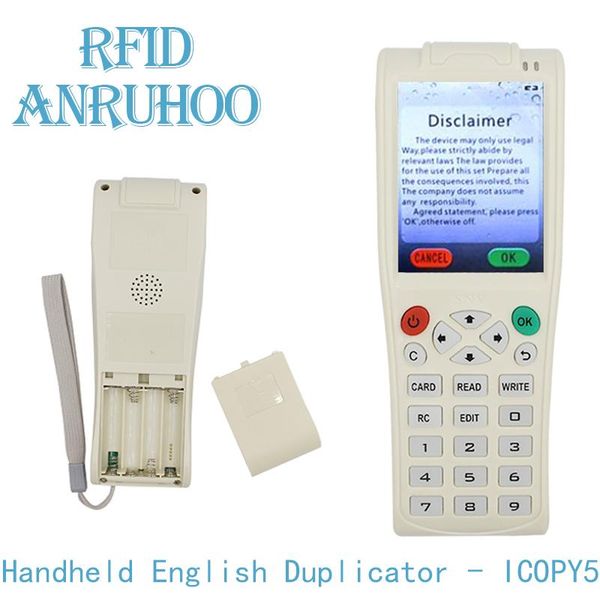 access control card reader handheld rfid duplicator nfc smart chip encryption decoding 125khz t5577 key badge writer 13.56mhz uid clone copi
access control card reader handheld rfid duplicator nfc smart chip encryption decoding 125khz t5577 key badge writer 13.56mhz uid clone copi
