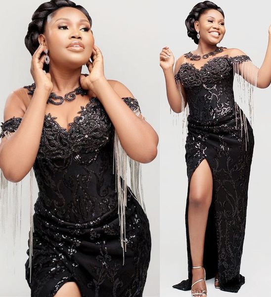 2021 plus size arabic aso ebi black luxurious prom dresses lace beaded sheer neck evening formal party second reception gowns dress zj496
2021 plus size arabic aso ebi black luxurious prom dresses lace beaded sheer neck evening formal party second reception gowns dress zj496