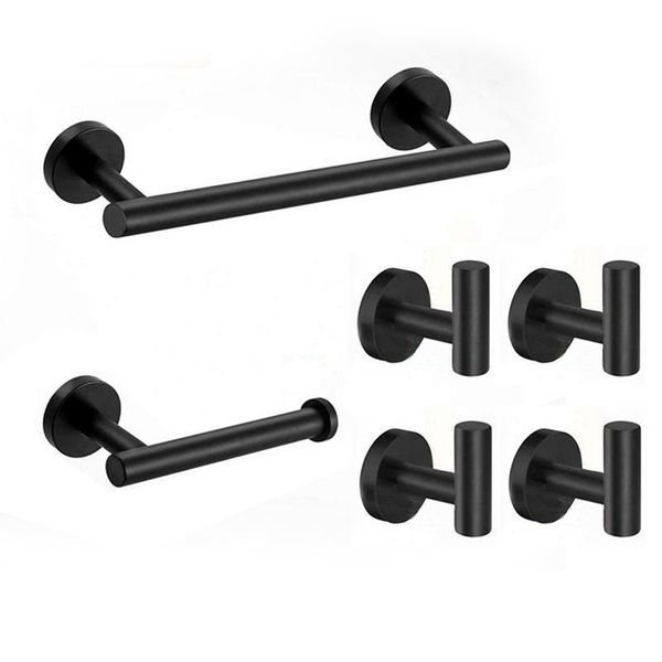 new bathroom hardware accessories set 6-piece brushed metal elegancy 18-inch towel bar,toilet paper holder, robe towel hooks
new bathroom hardware accessories set 6-piece brushed metal elegancy 18-inch towel bar,toilet paper holder, robe towel hooks