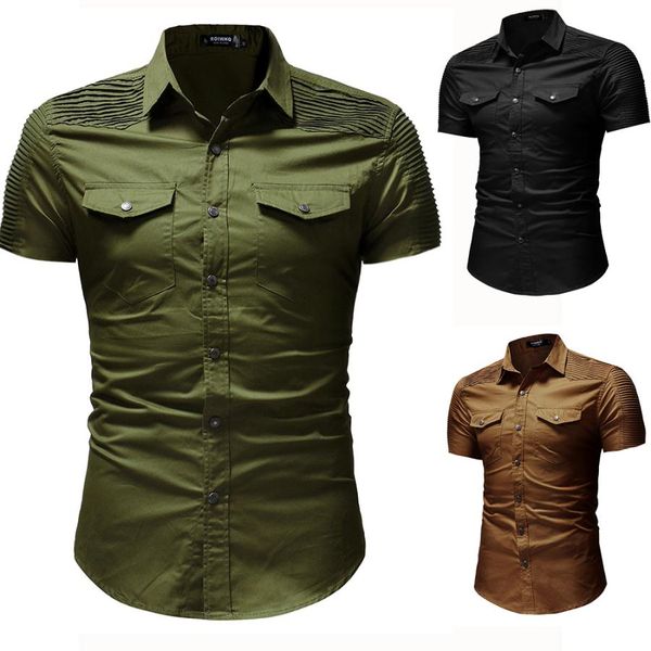 2021 designers men s luxury clothing men shirt men's casual shirts man clothes new t shirts mens overshirt chemise de luxe button up er, White;black
2021 designers men s luxury clothing men shirt men's casual shirts man clothes new t shirts mens overshirt chemise de luxe button up er, White;black