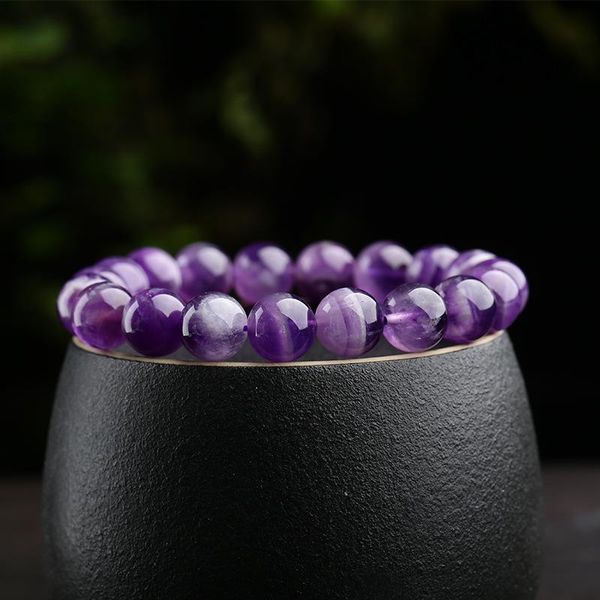 charm bracelets 8/10mm handmade natural stone beads strand purple crystal bracelet fashion gifts for women, Golden;silver
charm bracelets 8/10mm handmade natural stone beads strand purple crystal bracelet fashion gifts for women, Golden;silver