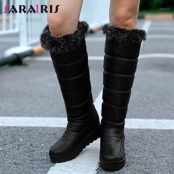 boots fashion female winter warm fur outdoor knee high women platform wedges heels plush shoes woman1, Black
boots fashion female winter warm fur outdoor knee high women platform wedges heels plush shoes woman1, Black