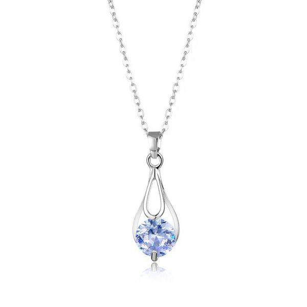 pendant necklaces the listing jewelry gift zircon drop clavicle simple sweater female's necklace bridal wedding for girls, Silver
pendant necklaces the listing jewelry gift zircon drop clavicle simple sweater female's necklace bridal wedding for girls, Silver
