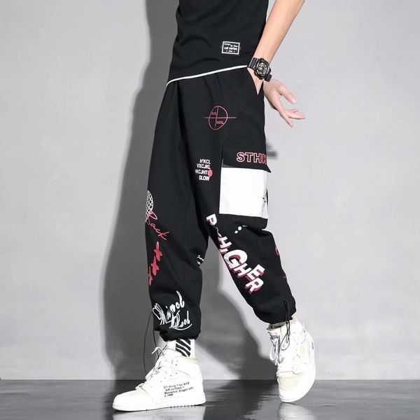 spring and autumn ordinary large size loose letter black medium waist elastic casual graffiti sports pants for men
spring and autumn ordinary large size loose letter black medium waist elastic casual graffiti sports pants for men