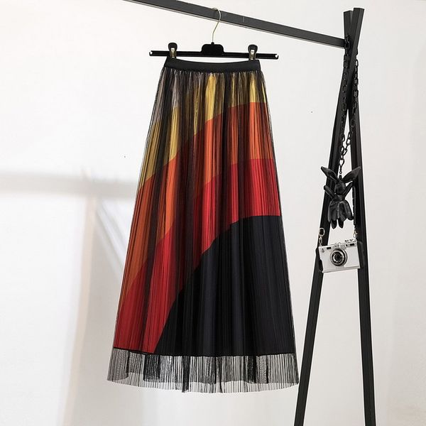2021 arrival fashion women's clothes elastic waist printed ladies voile casual straight midi skirts women dkc1, Black
2021 arrival fashion women's clothes elastic waist printed ladies voile casual straight midi skirts women dkc1, Black