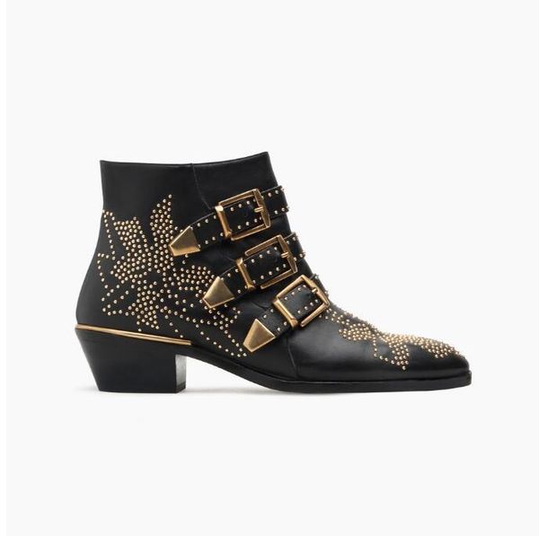 boots ankle women round toe rivet flower susanna studded genuine leather velvet zapatos mujer, Black
boots ankle women round toe rivet flower susanna studded genuine leather velvet zapatos mujer, Black