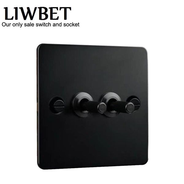 smart home control black color 2 gang way wall switch and ac220~250v stainless steel panel light with toggle
smart home control black color 2 gang way wall switch and ac220~250v stainless steel panel light with toggle