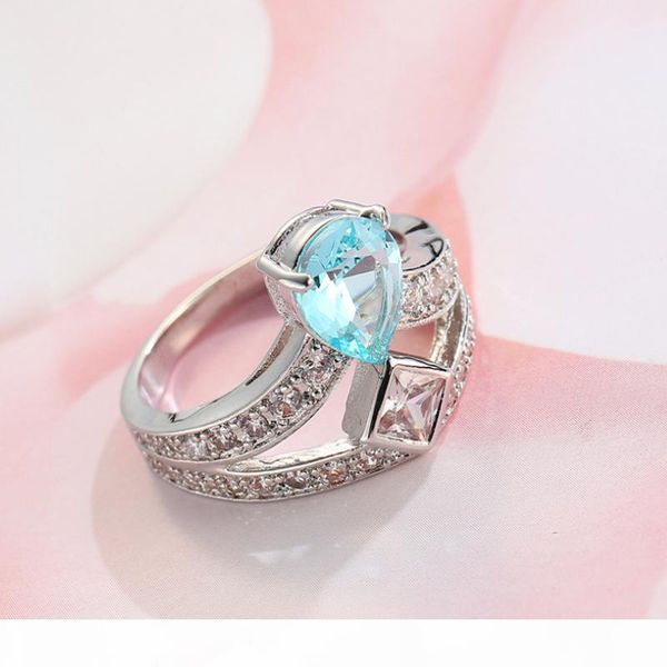 half dozen 6pcs lot holiday gift jewelry unique drop sky blue z crystal gems russia 925 sterling silver plated usa wedding party ring, Golden;silver
half dozen 6pcs lot holiday gift jewelry unique drop sky blue z crystal gems russia 925 sterling silver plated usa wedding party ring, Golden;silver