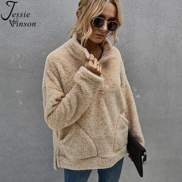 women's hoodies & sweatshirts jessie vinson autumn winter warm sweatshirt women turn down collar pockets fleece hoodie casual loose jac, Black
women's hoodies & sweatshirts jessie vinson autumn winter warm sweatshirt women turn down collar pockets fleece hoodie casual loose jac, Black