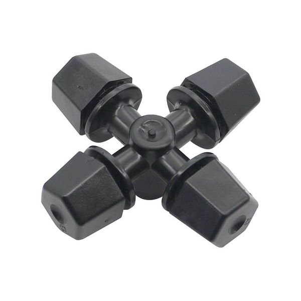 watering equipments black cross fog nozzle mist sprayer head agriculture greenhouse sprinkler irrigation water 6 mm interface 10 pcs
watering equipments black cross fog nozzle mist sprayer head agriculture greenhouse sprinkler irrigation water 6 mm interface 10 pcs
