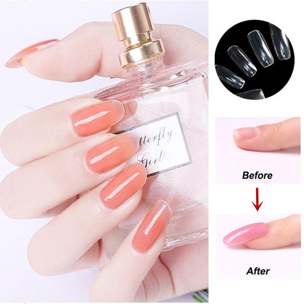 nail art templates 100pcs clear acrylic false fake nails full cover forms transparent manicure tips finger extension gel naii accessories, White
nail art templates 100pcs clear acrylic false fake nails full cover forms transparent manicure tips finger extension gel naii accessories, White