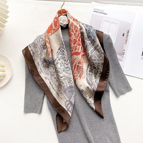 scarves fashion 70 square scarf silk female spring and autumn shawl horse city decoration with shirt dual-use, Blue;gray
scarves fashion 70 square scarf silk female spring and autumn shawl horse city decoration with shirt dual-use, Blue;gray