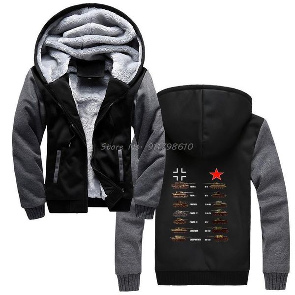 men's hoodies & sweatshirts tanks german soviet tiger i ii is-3 t-34 hoodie men hooded winter keep warm sweatshirt streetwear, Black
men's hoodies & sweatshirts tanks german soviet tiger i ii is-3 t-34 hoodie men hooded winter keep warm sweatshirt streetwear, Black