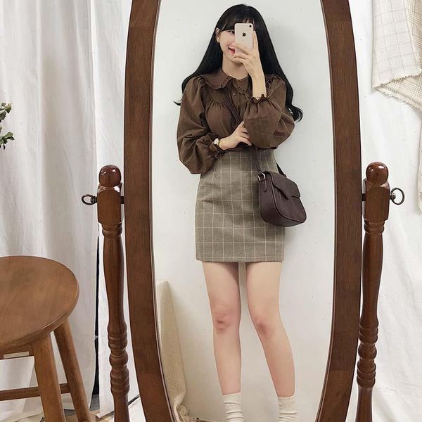 a line s xl new plus size summer short skirts plaid skirt women high waist school girl skirt vintage mini skrits short, Black
a line s xl new plus size summer short skirts plaid skirt women high waist school girl skirt vintage mini skrits short, Black