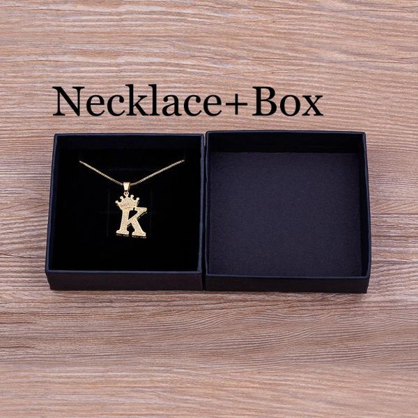 chains necklace + gift box luxury copper zircon a-z crown alphabet chain punk hip-hop style fashion woman man initial jewelry, Silver
chains necklace + gift box luxury copper zircon a-z crown alphabet chain punk hip-hop style fashion woman man initial jewelry, Silver