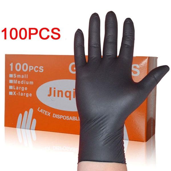 disposable gloves 100pcs/box black latex garden for home cleaning rubber catering food tattoo
disposable gloves 100pcs/box black latex garden for home cleaning rubber catering food tattoo