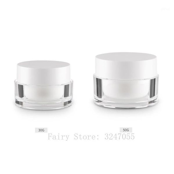storage bottles & jars 30g50g 10pcs acrylic empty cosmetics double layer cream jar,diy portable facial containers ,refillable eye package
storage bottles & jars 30g50g 10pcs acrylic empty cosmetics double layer cream jar,diy portable facial containers ,refillable eye package