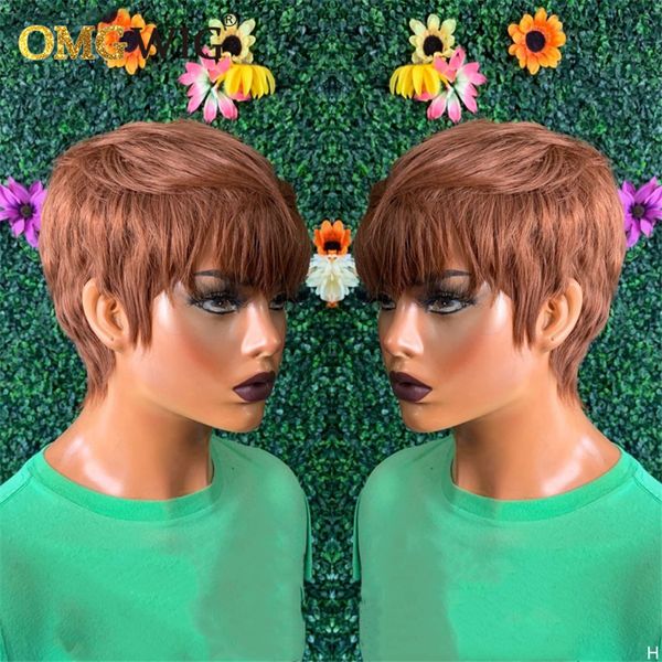 150% high ratio pixie cut wigs natural black /mixed brown color glueless short brazilian remy human hair lace front wigs, Black;brown
150% high ratio pixie cut wigs natural black /mixed brown color glueless short brazilian remy human hair lace front wigs, Black;brown