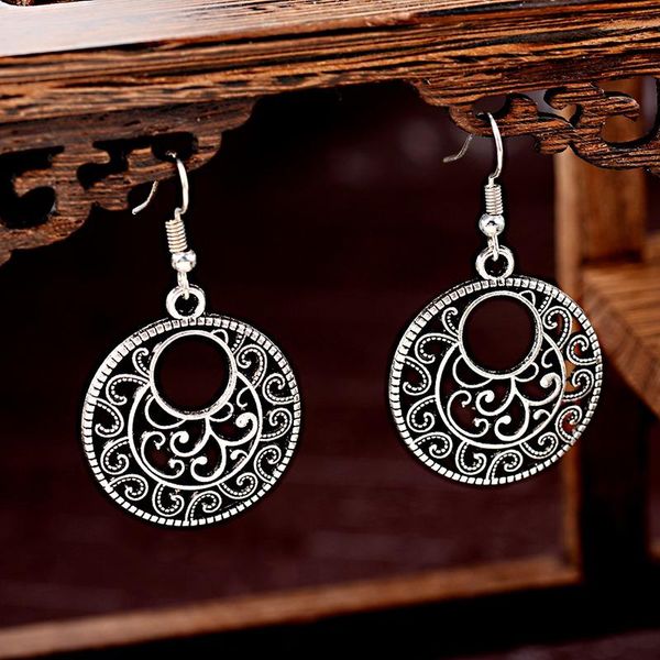 dangle & chandelier vintage tibet silver color flower drop earrings for ladies jhumka long women's dangles earring wedding party retro
dangle & chandelier vintage tibet silver color flower drop earrings for ladies jhumka long women's dangles earring wedding party retro