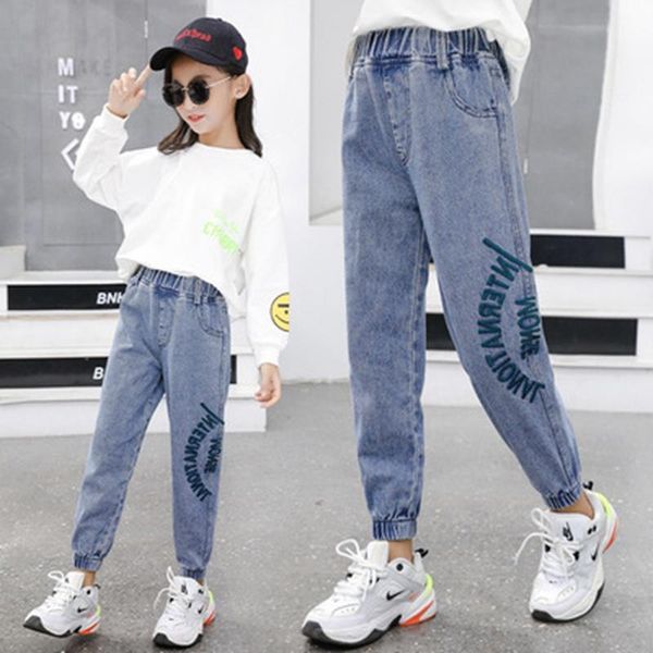 jeans loose style kids for girls boys children blue cotton casual denim pencil pants with pocket teenager trousers 5-14yrs
jeans loose style kids for girls boys children blue cotton casual denim pencil pants with pocket teenager trousers 5-14yrs