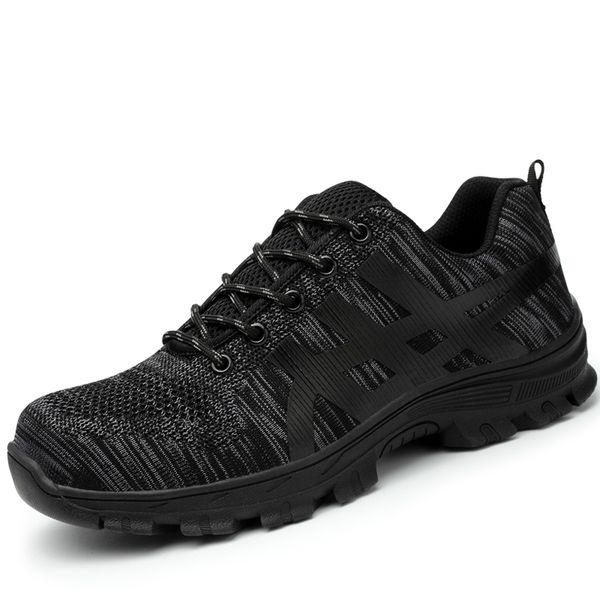 big size steel toe work boots safety shoes breathable bot summer anti-puncture tooling low work shoes protect footwear, Black;red
big size steel toe work boots safety shoes breathable bot summer anti-puncture tooling low work shoes protect footwear, Black;red