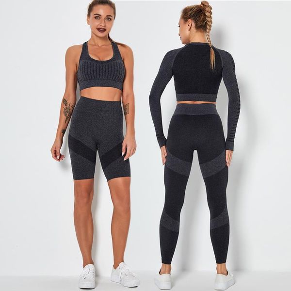 yoga outfit gym clothes for women seamless leggings fitness long sleeve running sportswear 2 pcs set pants sports bra tracksuit
yoga outfit gym clothes for women seamless leggings fitness long sleeve running sportswear 2 pcs set pants sports bra tracksuit
