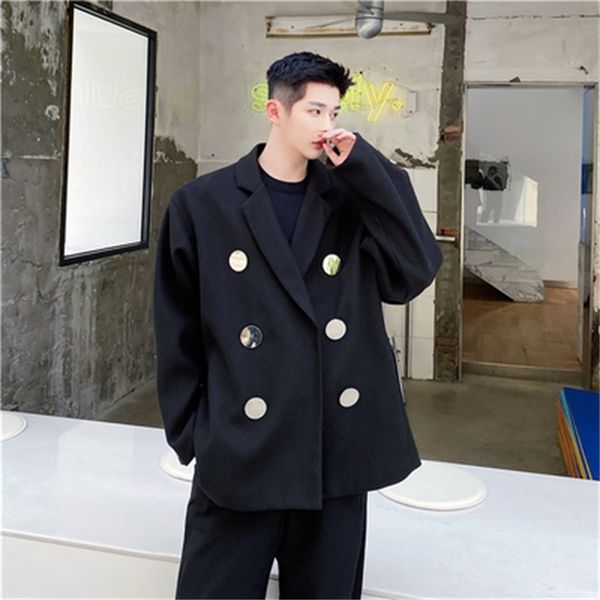 men's jackets metal sports jacket, big button jacket and bright colors, korean style g6k2, Black;brown
men's jackets metal sports jacket, big button jacket and bright colors, korean style g6k2, Black;brown