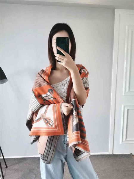 70% off design autumn and new women's scarf imitation cashmere warm thickened shawl bib purpose, Blue;gray
70% off design autumn and new women's scarf imitation cashmere warm thickened shawl bib purpose, Blue;gray