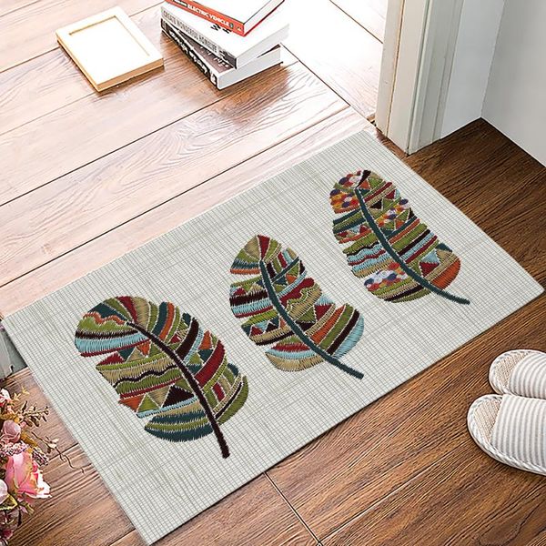 carpets porch welcome doormat feather colorful crafts living room bedroom decoration kitchen bathroom antibacterial non-slip
carpets porch welcome doormat feather colorful crafts living room bedroom decoration kitchen bathroom antibacterial non-slip