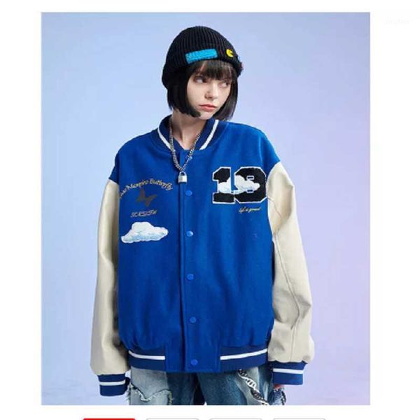 spring autumn casual comfortable stitching embroidery simple student baseball jacket men's jackets, Black;brown
spring autumn casual comfortable stitching embroidery simple student baseball jacket men's jackets, Black;brown