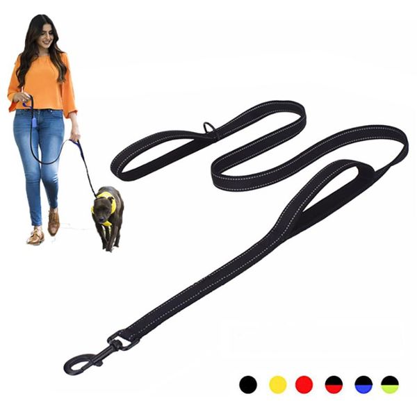 dog collars & leashes outdoor travel training chain rope heavy duty double handle lead for greater control safety dual 
dog collars & leashes outdoor travel training chain rope heavy duty double handle lead for greater control safety dual