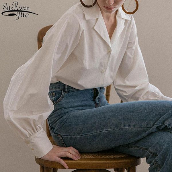 women's blouses & shirts 2021 single-breasted cotton female shirt vintage lantern sleeve white women plus size clothing casual ladies
women's blouses & shirts 2021 single-breasted cotton female shirt vintage lantern sleeve white women plus size clothing casual ladies