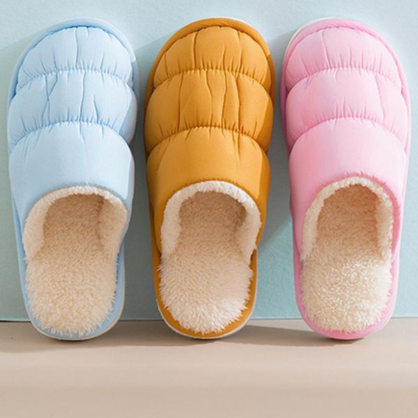 slippers 2021 fashion couples winter concise plush flat waterproof women shoes cotton warm home indoor soft cozy slides, Black
slippers 2021 fashion couples winter concise plush flat waterproof women shoes cotton warm home indoor soft cozy slides, Black
