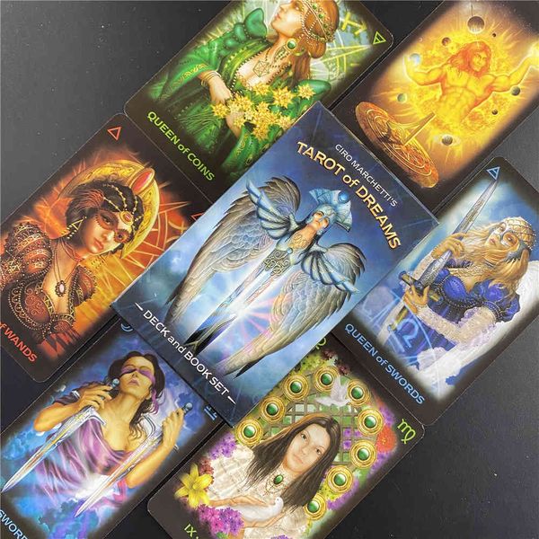 tarot of dreams english 83 cards fortune telling ciro marchetti deck divination book sets for beginners game love 7f26
tarot of dreams english 83 cards fortune telling ciro marchetti deck divination book sets for beginners game love 7f26