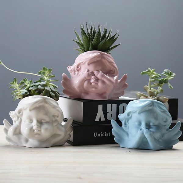planters & pots lovely character angel fleshy flowerpot simple creative personality deskplant white ceramic pot office decor
planters & pots lovely character angel fleshy flowerpot simple creative personality deskplant white ceramic pot office decor