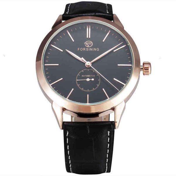 rose simple designer luxury watch gold case gentlemen es brand automatic mechanical clock men's montre, Slivery;brown
rose simple designer luxury watch gold case gentlemen es brand automatic mechanical clock men's montre, Slivery;brown