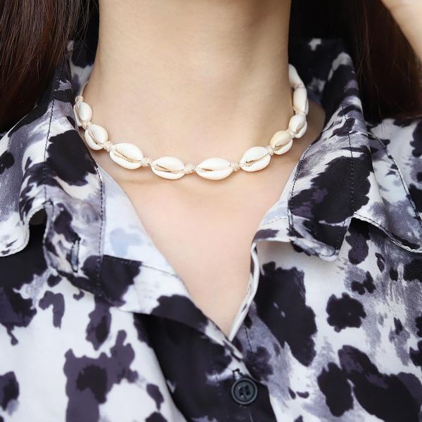 chokers conch seashell necklace women jewelry summer beach shell choker bohemian rope beaded necklaces handmade collar female, Golden;silver
chokers conch seashell necklace women jewelry summer beach shell choker bohemian rope beaded necklaces handmade collar female, Golden;silver