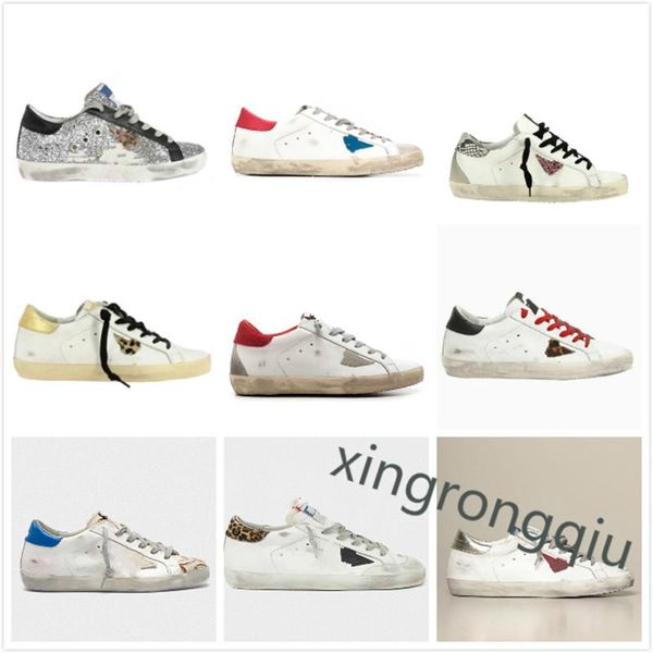 Italy Deluxe Brand baskets Golden Star Sneakers Super Star Sequin Classic White Do-old Dirty Shoes Designer Man Women Casual Shoes rdv, Black
Italy Deluxe Brand baskets Golden Star Sneakers Super Star Sequin Classic White Do-old Dirty Shoes Designer Man Women Casual Shoes rdv, Black