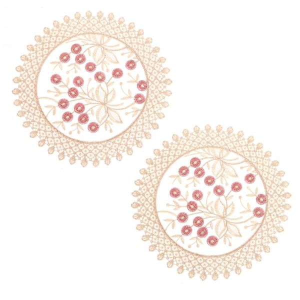 mats & pads dining table embroidery craft placemat 2pcs dia 20cm lace insulation plate mat anti-scald
mats & pads dining table embroidery craft placemat 2pcs dia 20cm lace insulation plate mat anti-scald